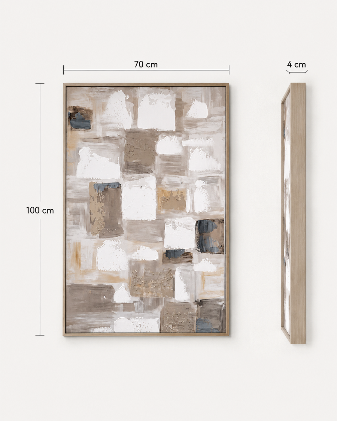 Abstract Painting on Canvas