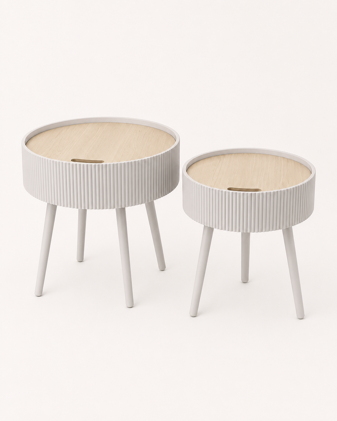 Table Gigogne Style Nordique Set 2 – vue 9 du produit | ODECO