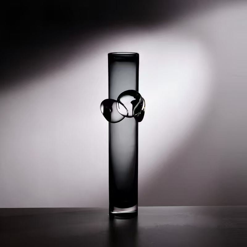Vase en Verre Soufflé « Obsidienne » – vue principale | ODECO