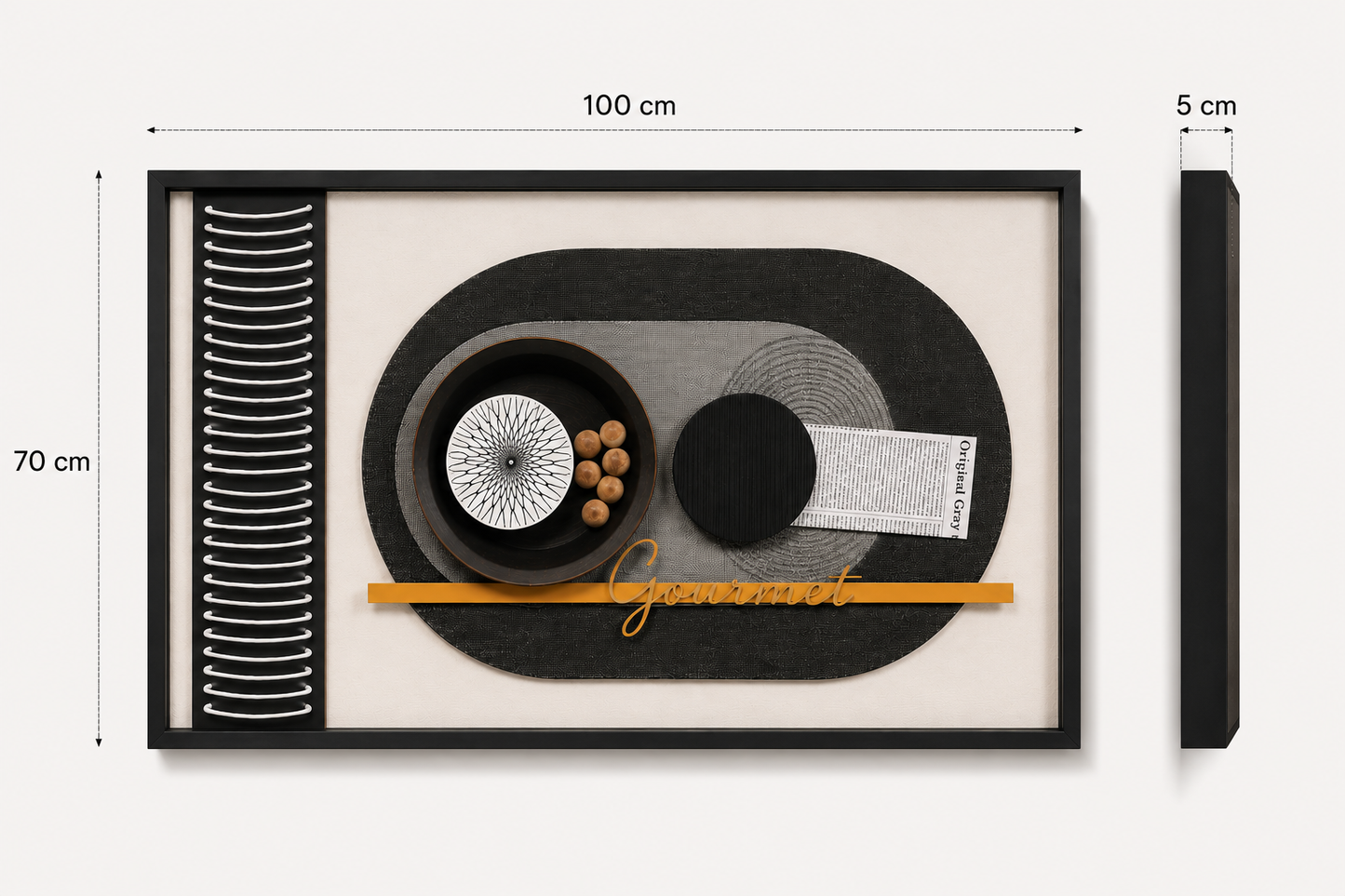Kitchen Wall Art Place Mat Set