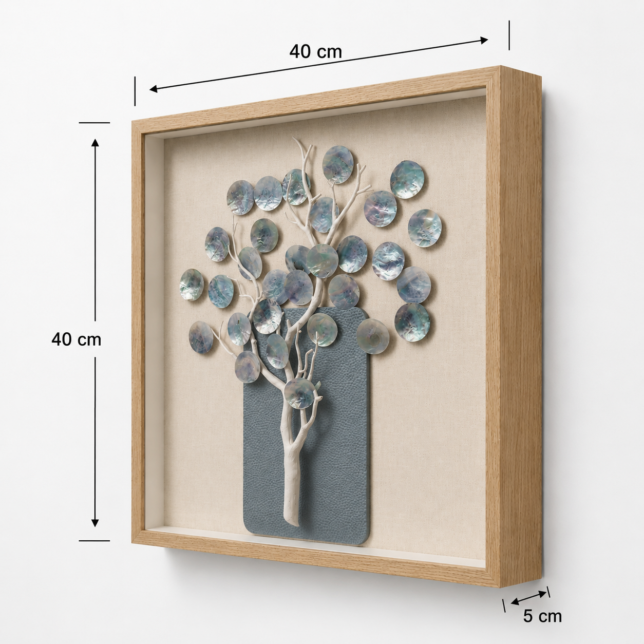 3D Wall Art Tree 40x40