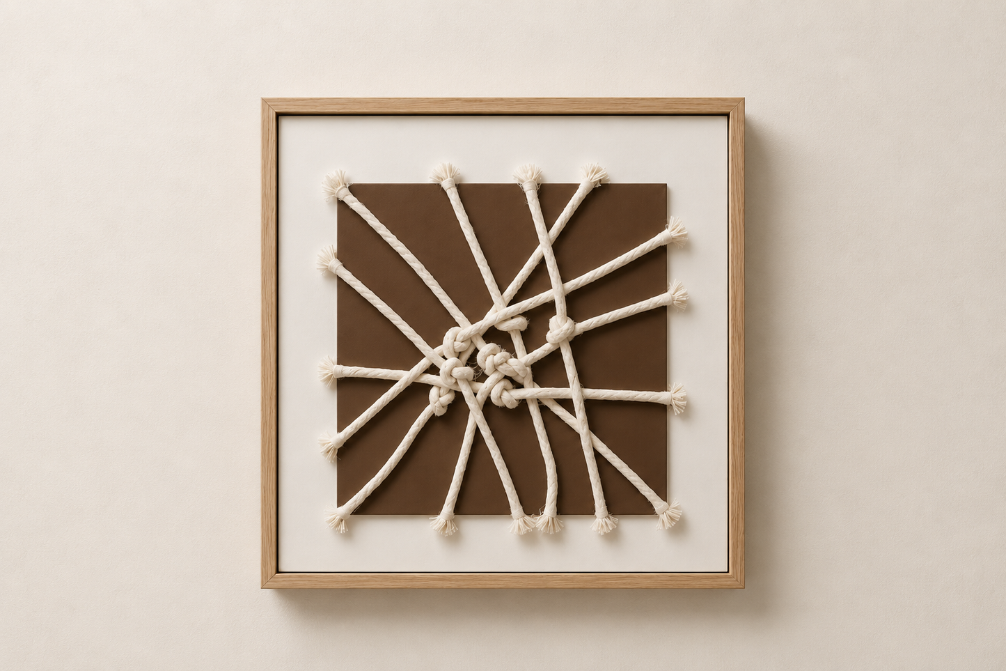 Decorative Rope Wall Art 40*40