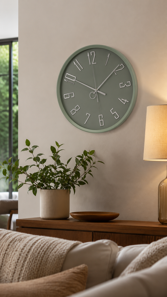 Horloge Murale 40cm Anneau – vue 2 du produit | ODECO