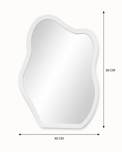 Miroir Nuage Couleur Blanc — vue 4, ODECO Boisbriand