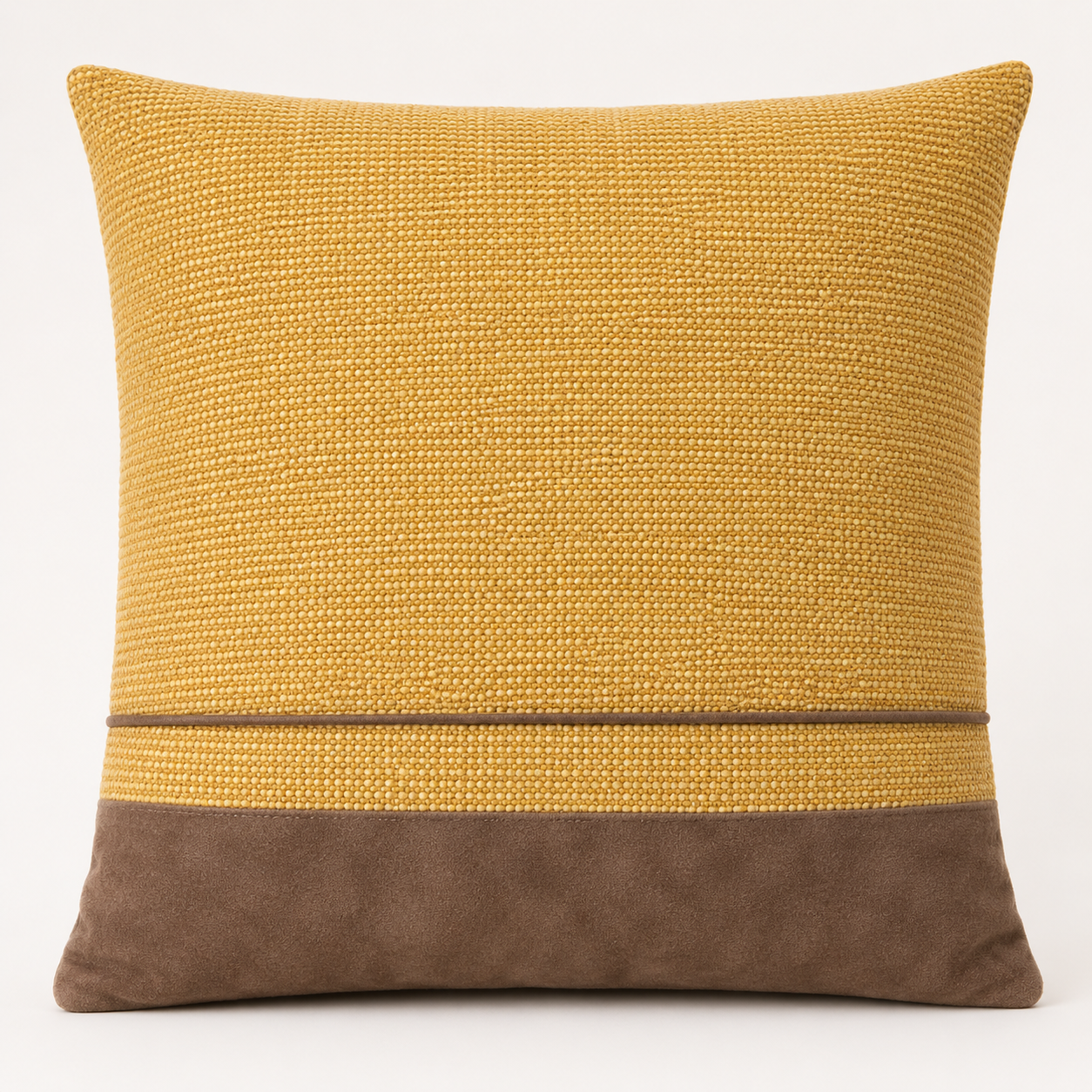 Coussin décoratif texturé avec base contrastante – vue 10 du produit | ODECO