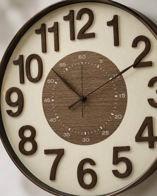 Horloge Murale 60cm – vue 2 du produit | ODECO
