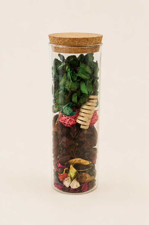 Pot Pourri en Bocale Verre Flûte – vue 6 du produit | ODECO