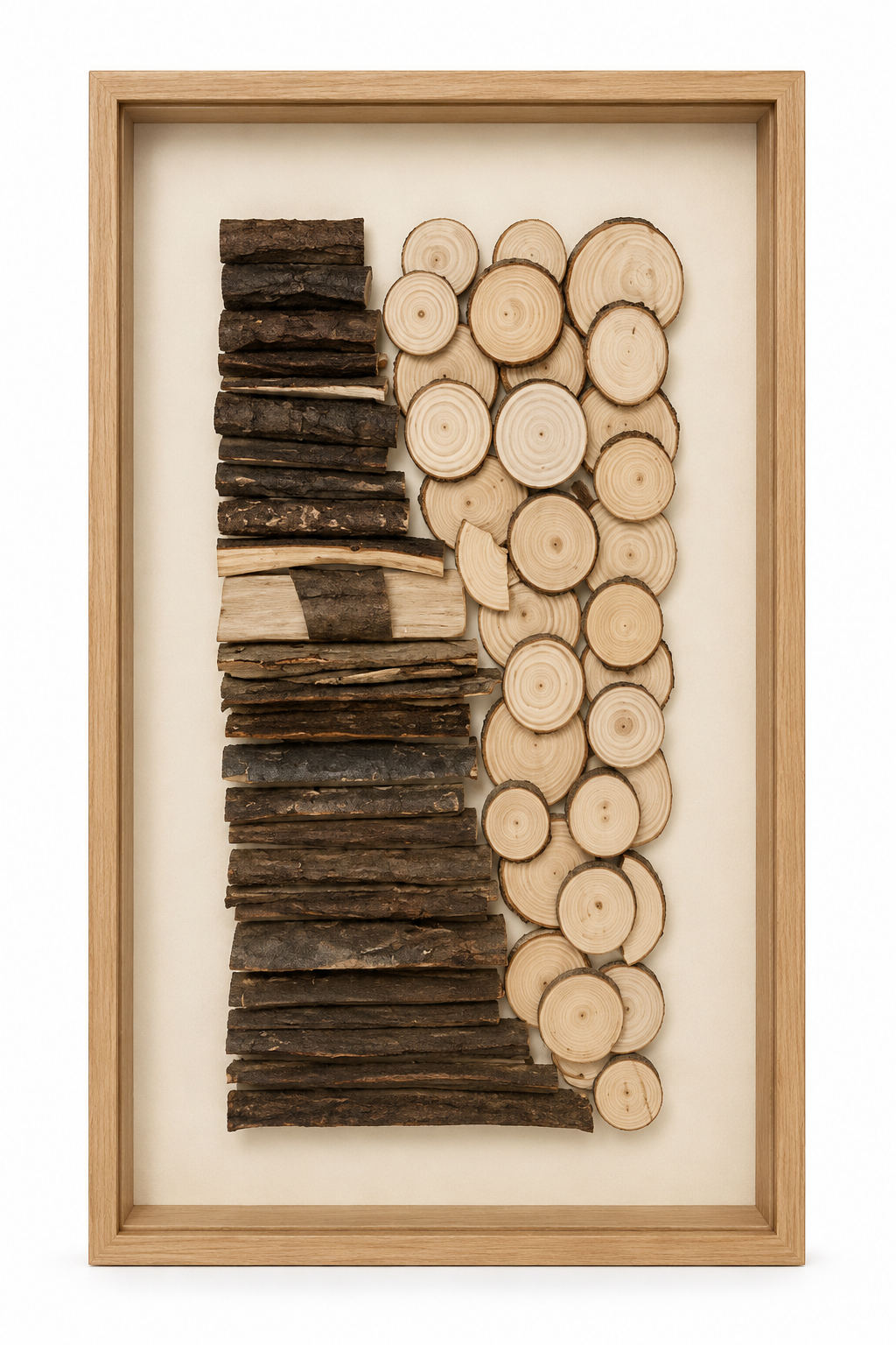3D Log Canvas 40*60