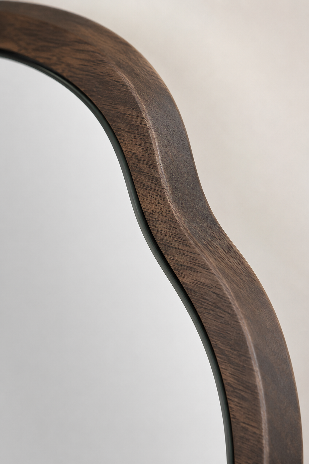 Miroir Nuage Couleur Bois – vue 3 du produit | ODECO
