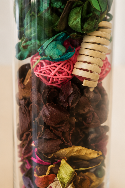 Pot Pourri en Bocale Verre Flûte – vue 5 du produit | ODECO
