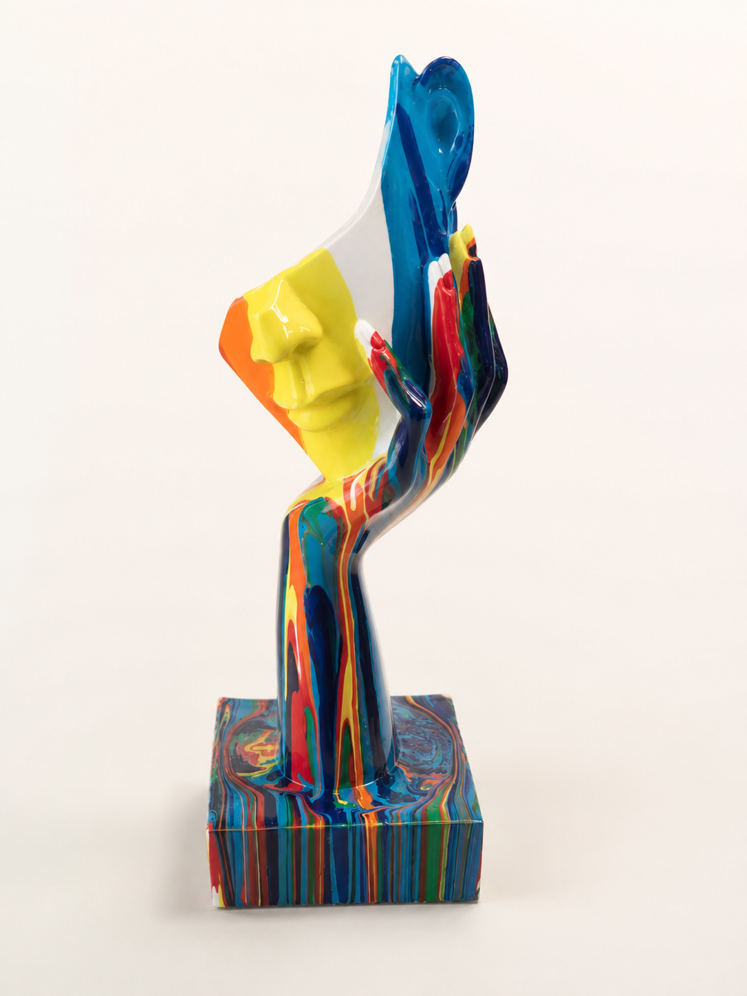 Figurine Visage Coloré – vue 6 du produit | ODECO