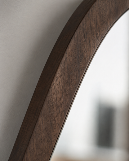 Miroir Nuage sur Pied Couleur Bois — vue 3, ODECO Boisbriand