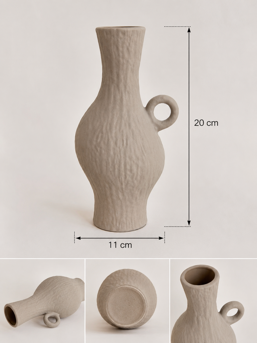Vase en Terre Cuite « Silhouette » (GM) – vue 7 du produit | ODECO