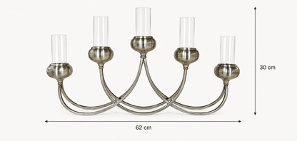 Chandelier en Bronze 5 branches — vue 5, ODECO Boisbriand