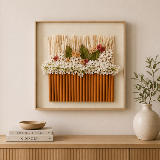 3D Floral Wall Art 60*60