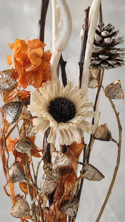 Fleurs séchées — 60 à 70 cm — vue principale, ODECO Boisbriand