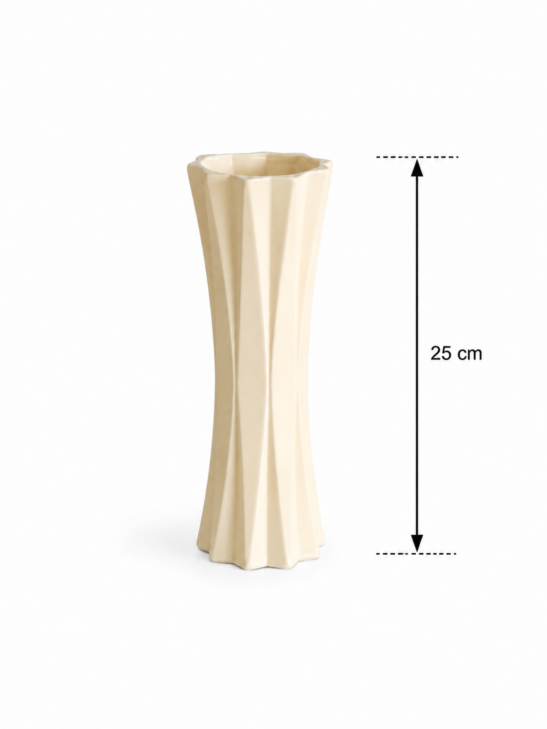 Vase en Céramique « Flûte » (PM) – vue 7 du produit | ODECO