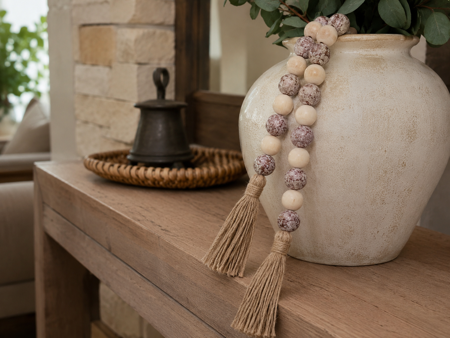 Chapelet Grand Modele Prune – vue 2 du produit | ODECO