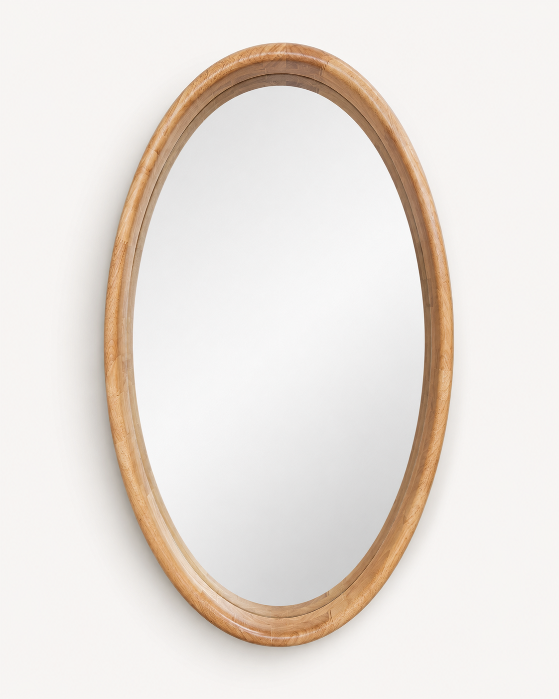 Miroir Ovale Bois Naturel (GM) – vue 4 du produit | ODECO