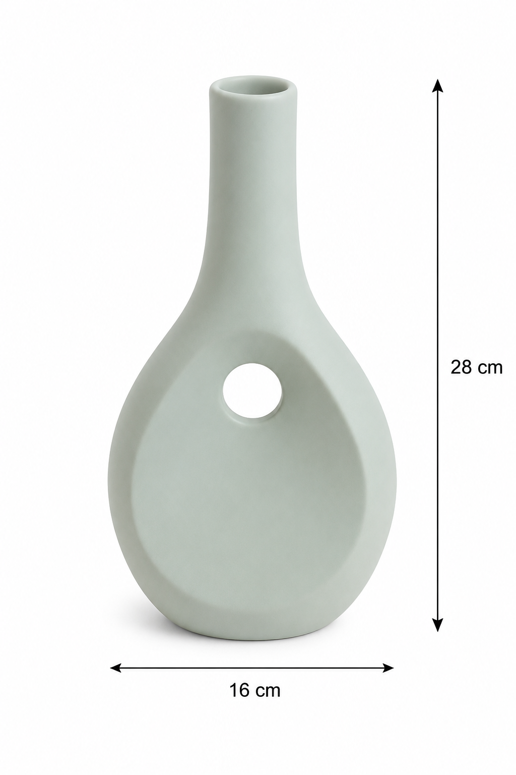 Vase en Céramique Petit Trou (GM)