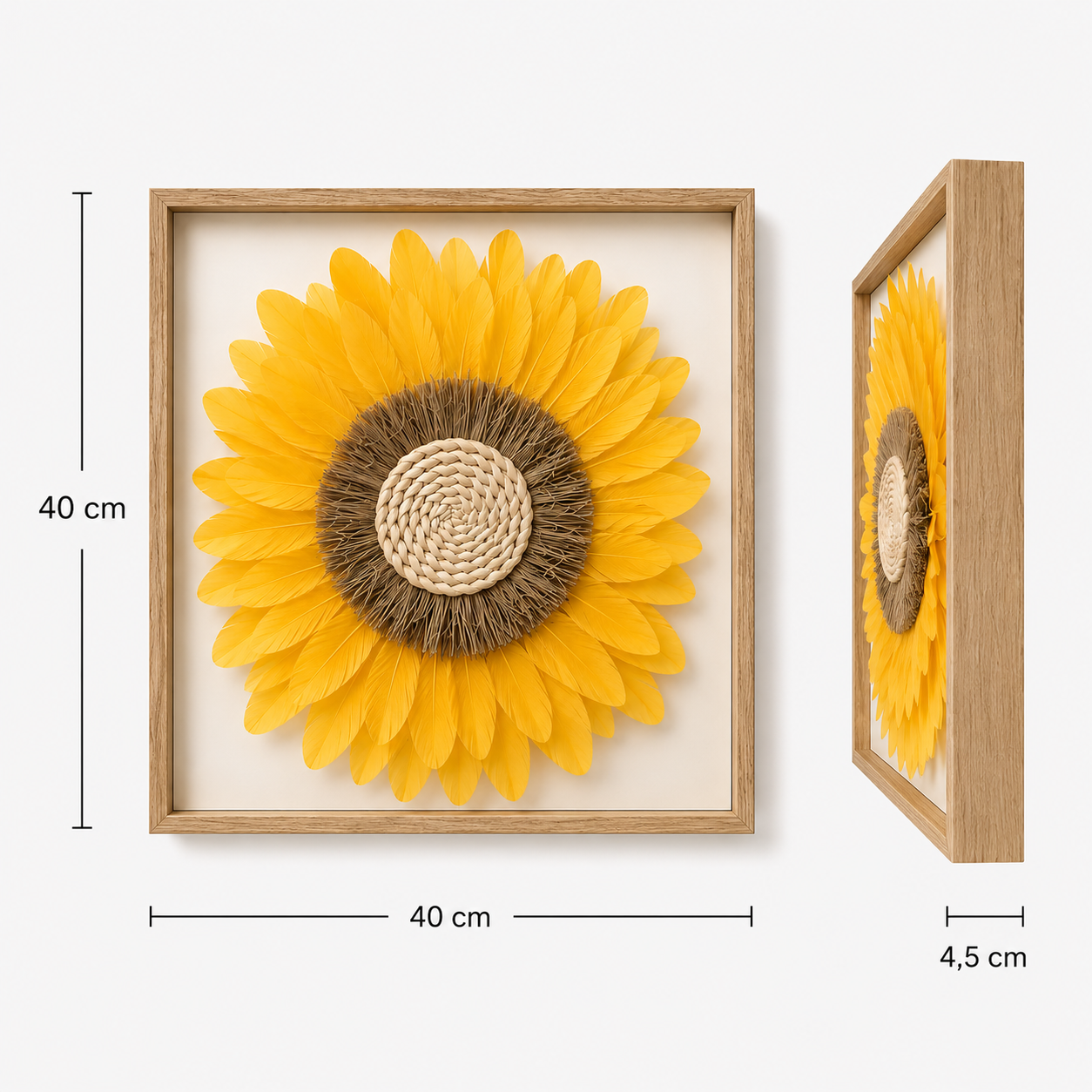 Decorative Sunflower Painting 40*40