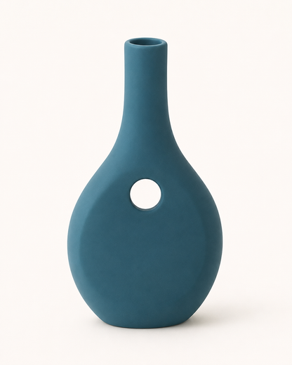 Vase en Céramique Petit Trou (GM) — vue 7, ODECO Boisbriand