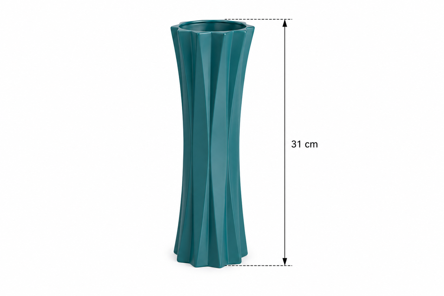 Vase en Céramique « Flûte » (GM) – vue 12 du produit | ODECO