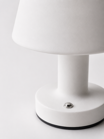 Lampe Rechargeable Miniature Noir, blanche, bois — vue 5, ODECO Boisbriand