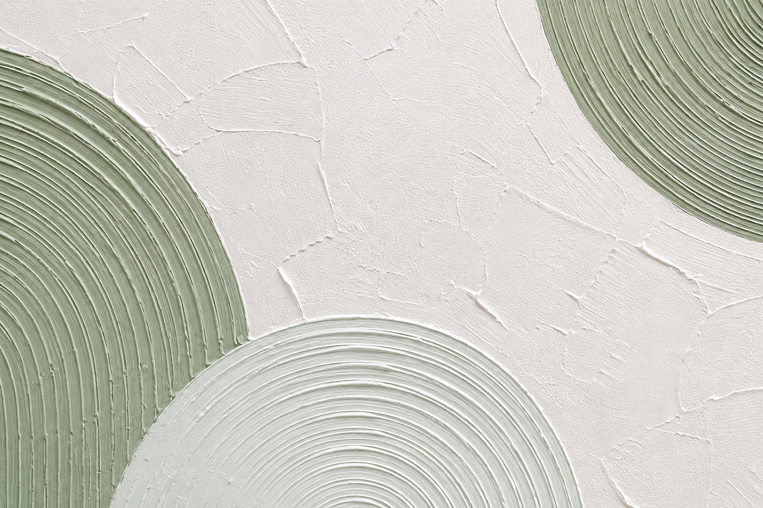 Tableau minimaliste sur toile vert — 80 × 80 cm – vue 3 du produit | ODECO