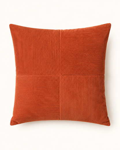Coussin texturé à motifs quadrillés – 50 × 50 cm — vue 8, ODECO Boisbriand