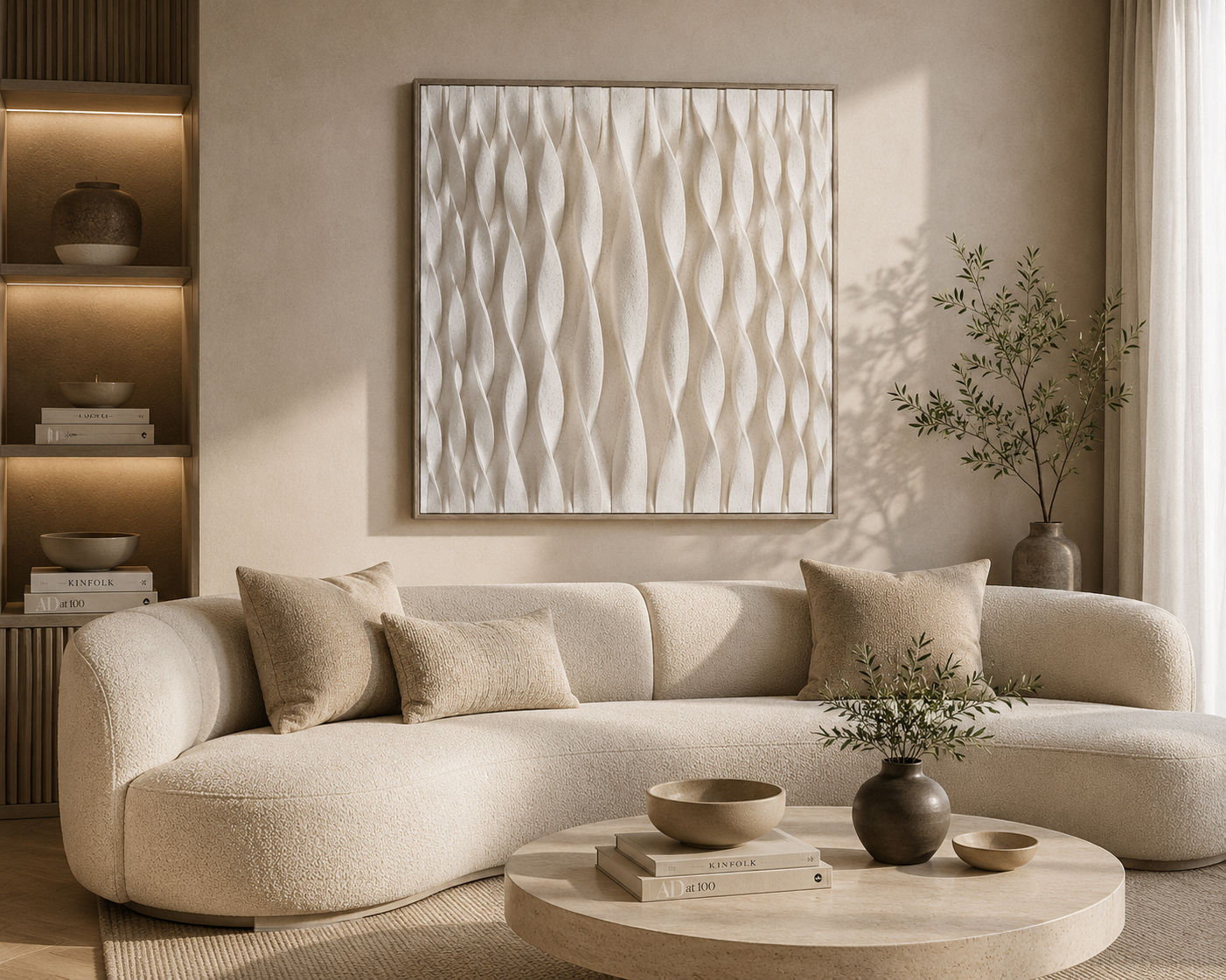 Twisted Relief Painting 80*80