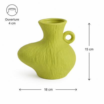 Vase en Terre Cuite « Silhouette » (PM) — vue 9, ODECO Boisbriand