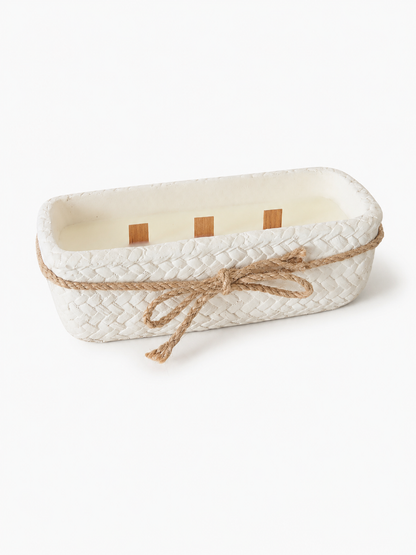 Bougie Texturée Rectangulaire — vue 3, ODECO Boisbriand