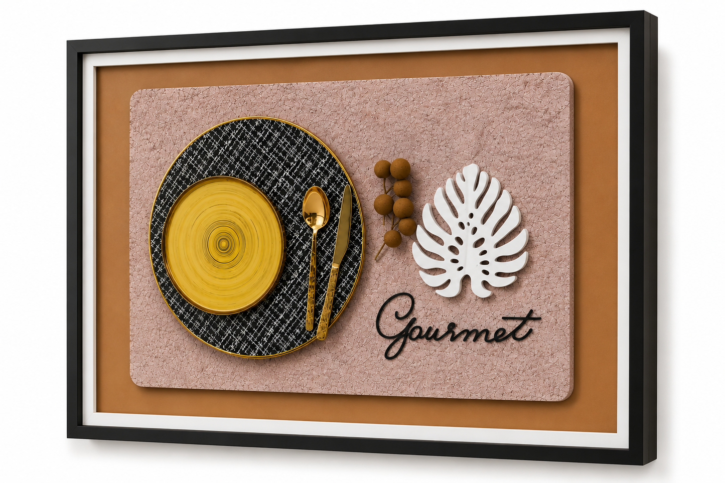 Kitchen Wall Art Place Mat Set