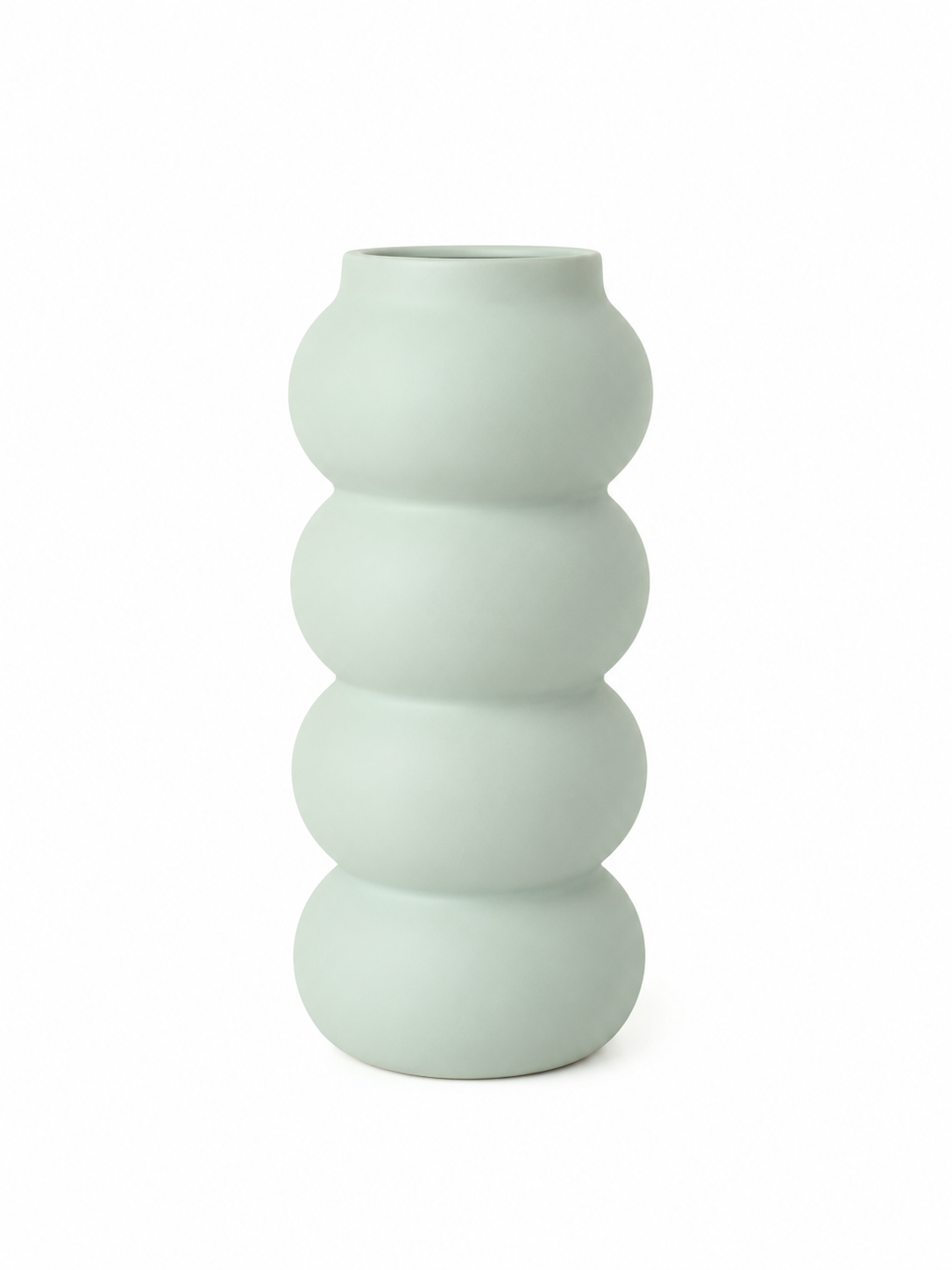 Vase en Céramique Vert Foncé « Forêt Profonde » (GM) – vue 7 du produit | ODECO