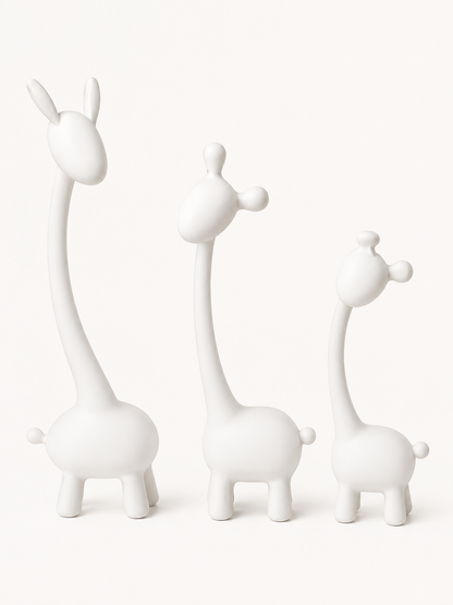 Figurine Trio girafe — vue 7, ODECO Boisbriand
