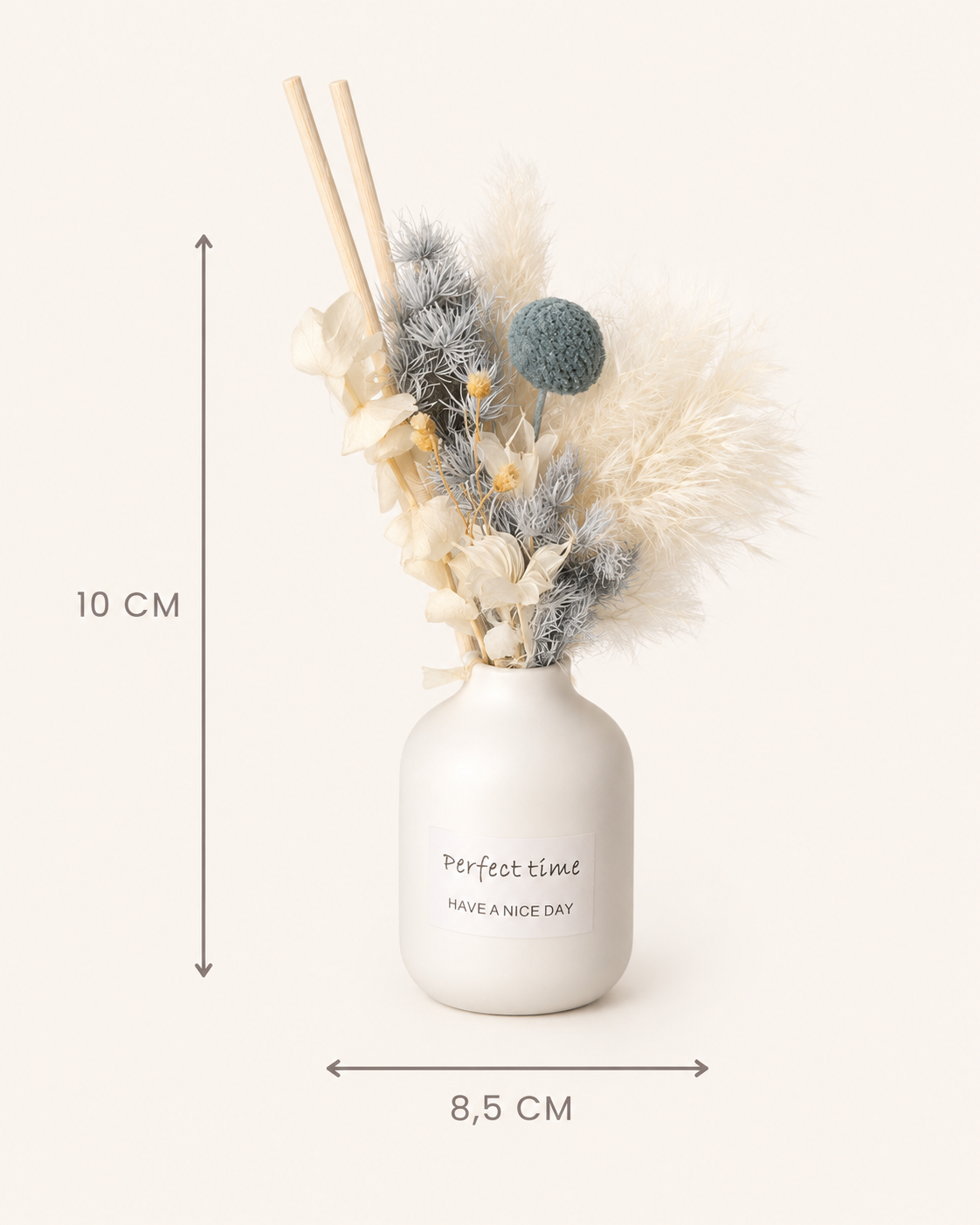 Mini Vase+fleurs séchées – vue 9 du produit | ODECO