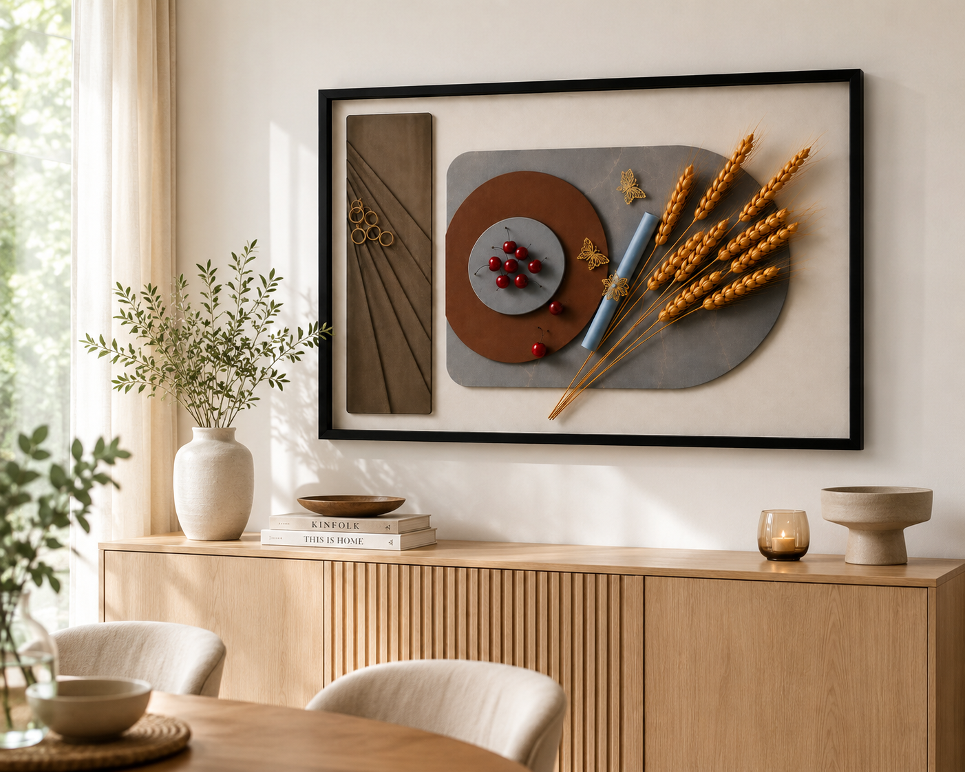 Kitchen Wall Art Place Mat Set