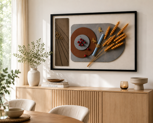 Kitchen Wall Art Place Mat Set
