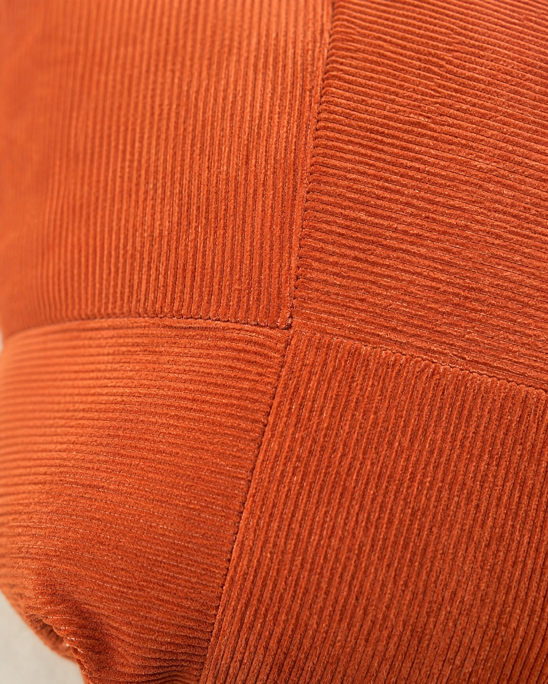 Coussin texturé à motifs quadrillés – 50 × 50 cm – vue 9 du produit | ODECO