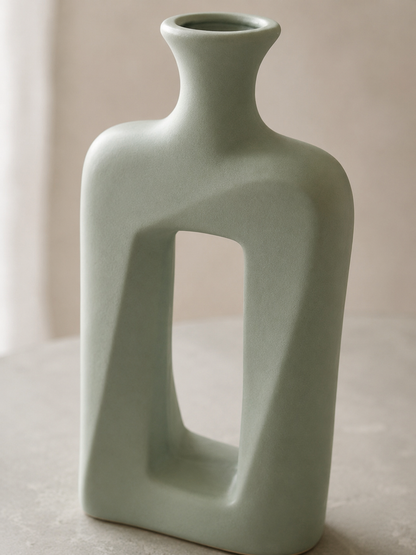 Vase en Céramique « Silhouette » (GM) — vue 12, ODECO Boisbriand