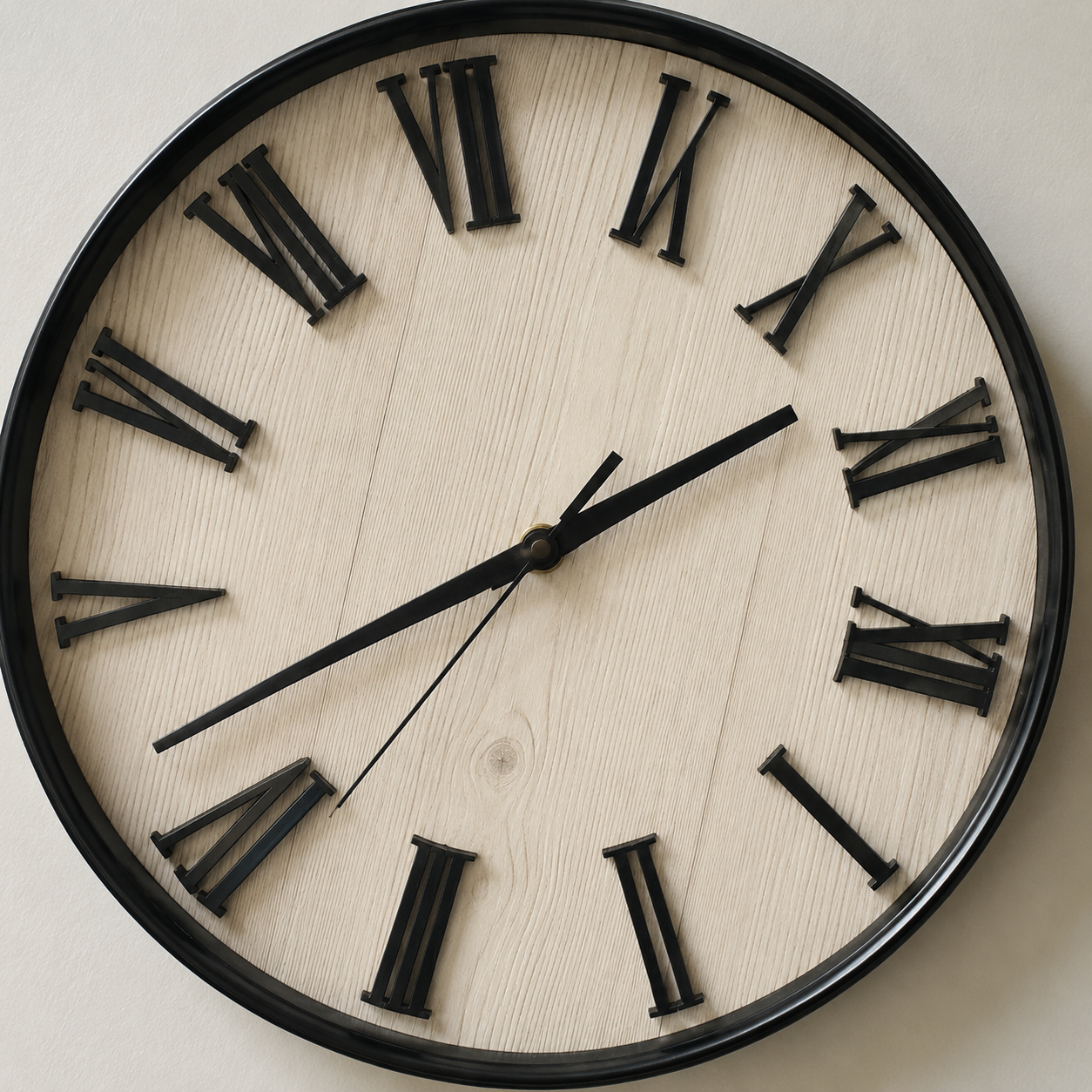 Horloge Murale Chiffre Romain 30CM – vue 3 du produit | ODECO