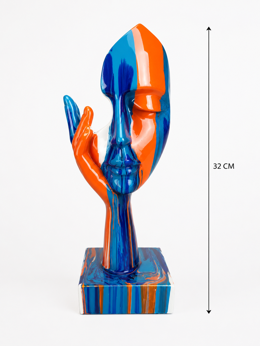 Figurine Visage Coloré – vue 7 du produit | ODECO