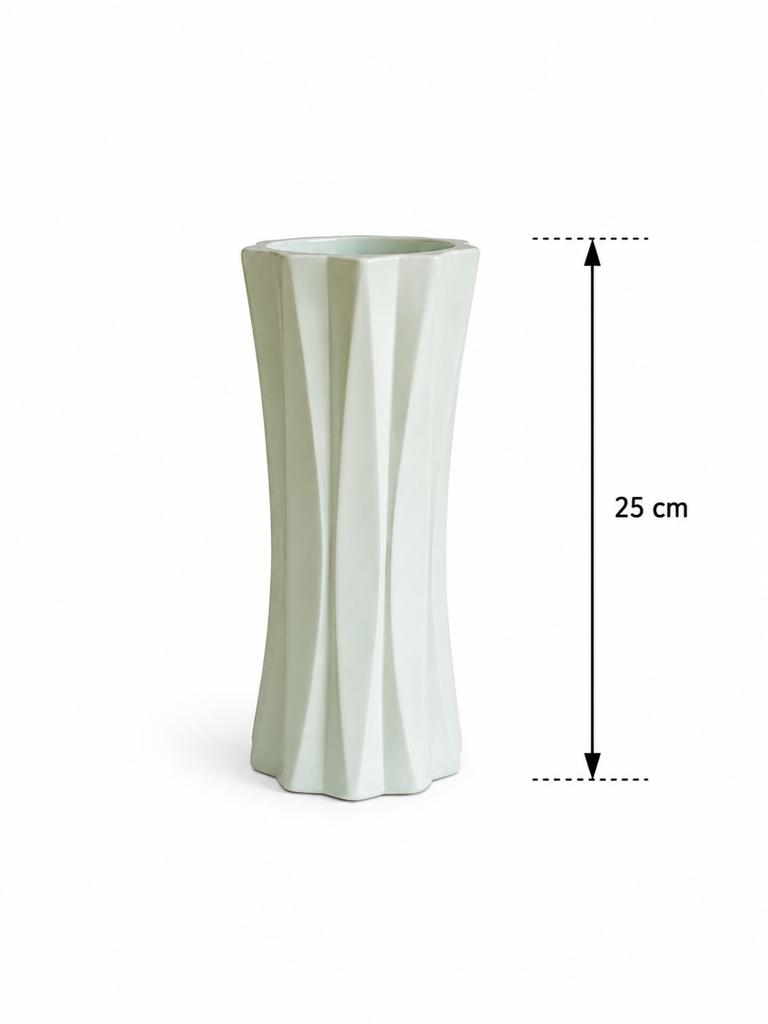 Vase en Céramique « Flûte » (PM) – vue 6 du produit | ODECO