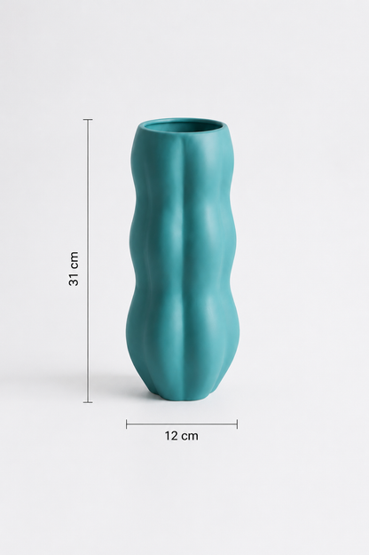 Vase en Céramique Nuage (GM) — vue 9, ODECO Boisbriand