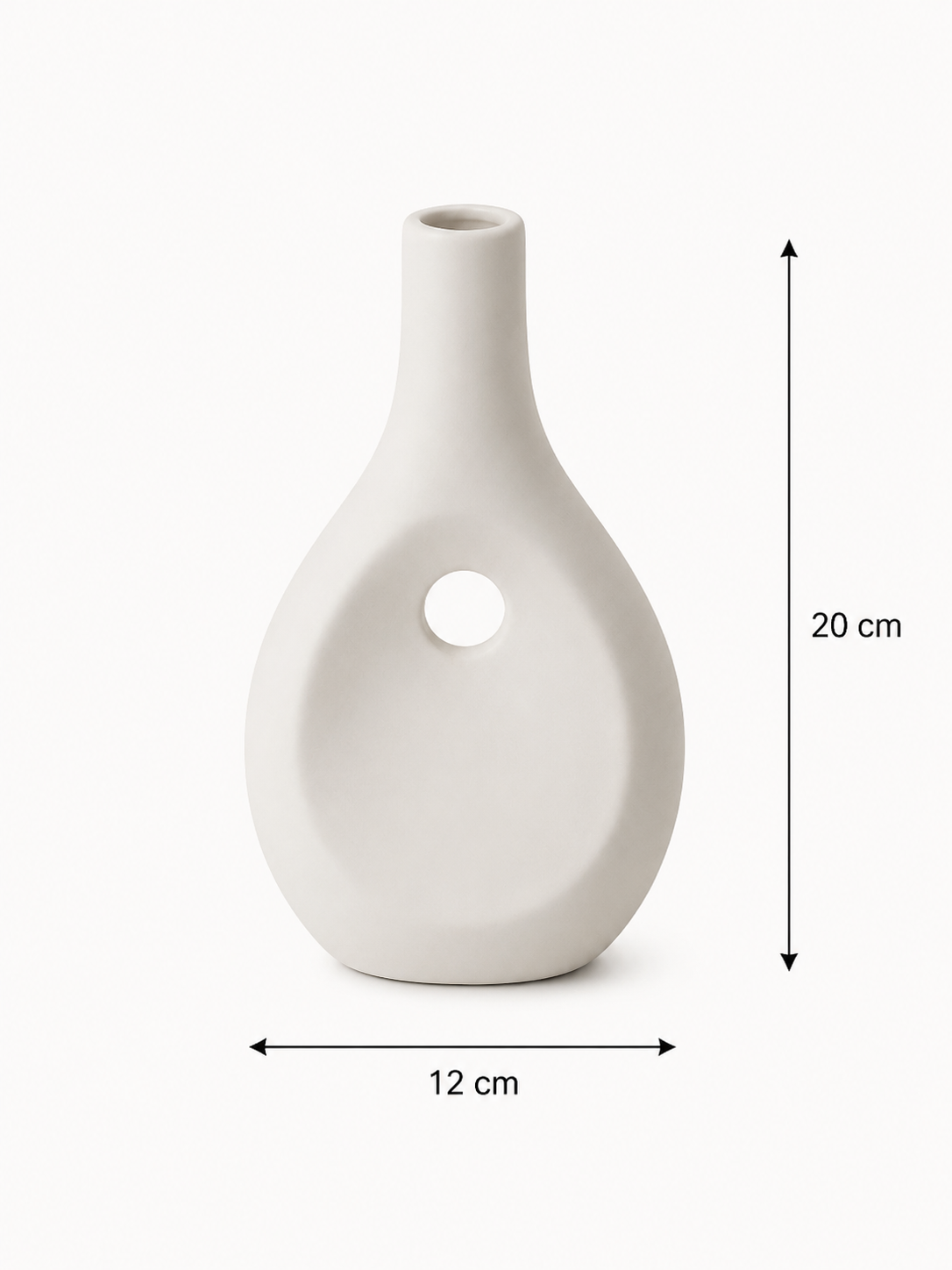 Vase en Céramique Petit Trou (PM)