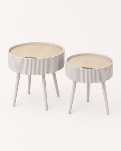 Table Gigogne Style Nordique Set 2 — vue 9, ODECO Boisbriand