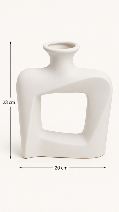 Vase en Céramique « Silhouette » (PM) — vue 12, ODECO Boisbriand