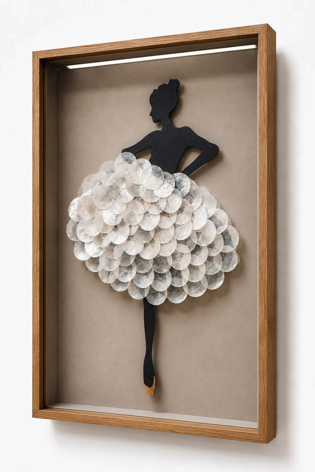 3D Ballerina Woman Painting 40*60