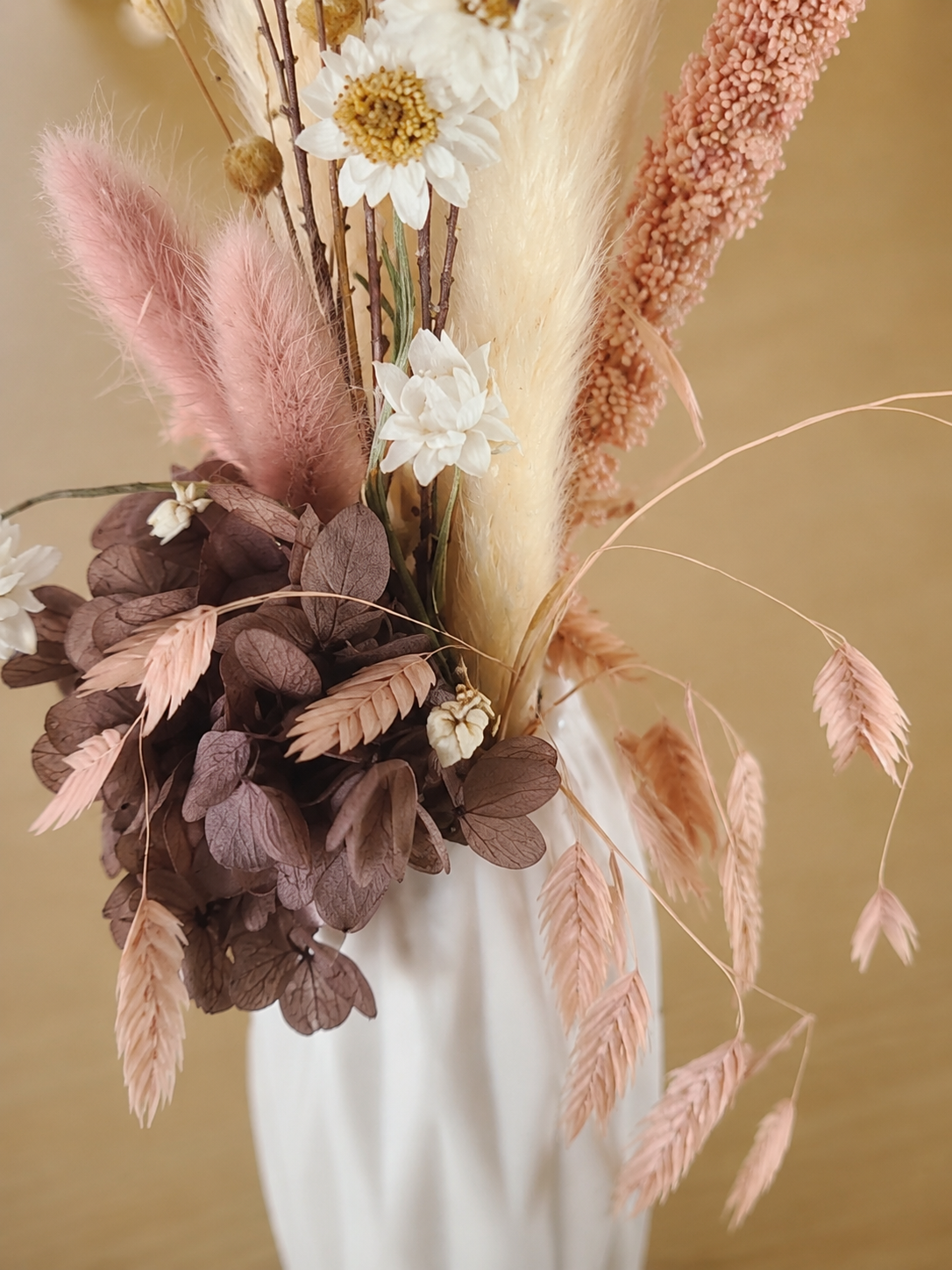 Mini Vase +fleures Séchées Multicouleurs – vue 18 du produit | ODECO